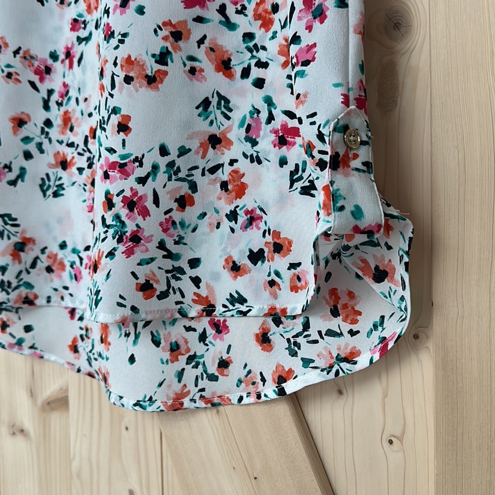 Calvin Klein Floral Blouse - Picture 5 of 8